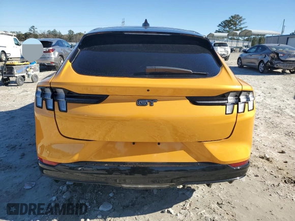 2023 Ford Mustang Mach-E GT with VIN 3FMTK4SXXPMA58001, listed as a Copart auction lot 89045745 with 9,274 mi miles and Salvage Title. Bid and sale history available at DreamBid. Image 6.
