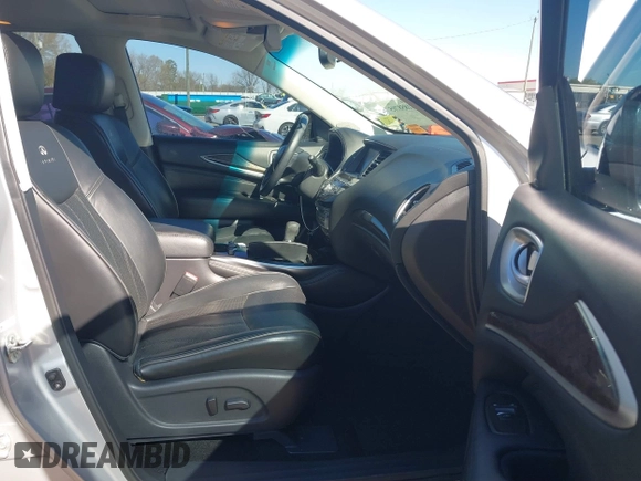 2013 Infiniti JX35 with VIN 5N1AL0MM3DC336945, listed as a IAAI auction lot 41858705 with 114,784 mi miles. Bid and sale history available at carsss.com. Image 5.