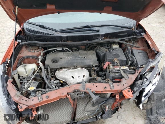 2010 Pontiac Vibe w/1SB with VIN 5Y2SP6E06AZ408077, listed as a Copart auction lot 85924104 with 0 mi miles and Clean Title. Bid and sale history available at carsss.com. Image 12.
