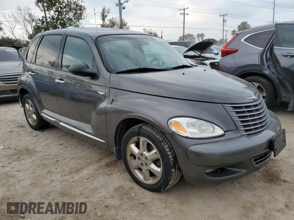 2004 Chrysler PT Cruiser Limited with VIN 3C8FY68874T223093, listed as a Copart auction lot 76455684 with 185,629 mi miles and Salvage Title. Bid and sale history available at carsss.com. Image 4.
