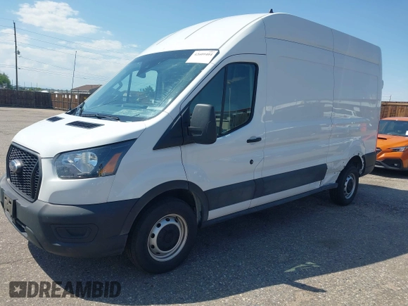 2023 Ford Transit Cargo with VIN 1FTBR1X80PKB45974, listed as a IAAI auction lot 42609404 with 35,940 mi miles and . Bid and sale history available at DreamBid. Image 18.