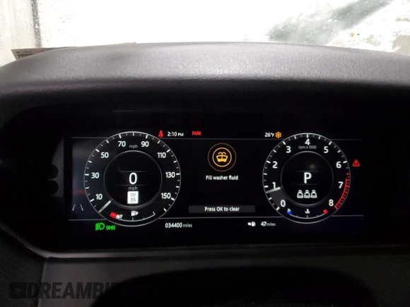 2020 Land Rover Range Rover Velar S z VIN SALYB2EX5LA259816, wystawiony jako Copart lot #86990494 z przebiegiem 34 400 mil mil oraz Szkody całkowita. Historia ofert i sprzedaży dostępna na DreamBid. Obrazek 9.