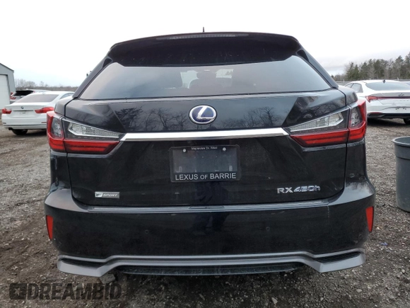 2016 Lexus RX 450h with VIN 2T2BGMCA4GC003091, listed as a Copart auction lot 82787424 with 196,117 mi miles and Clean title. Bid and sale history available at DreamBid. Image 6.