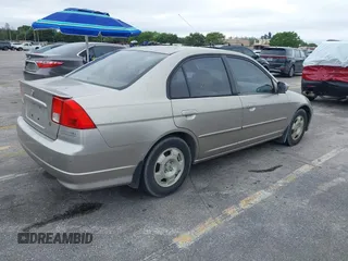 2005 Honda Civic z VIN JHMES96605S019996, wystawiony jako IAAI lot #41415953 z przebiegiem 174 554 mil mil oraz . Historia ofert i sprzedaży dostępna na DreamBid. Obrazek 4.