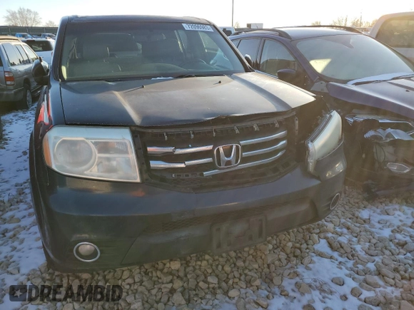 2012 Honda Pilot EX-L with VIN 5FNYF3H58CB039718, listed as a Copart auction lot 55084644 with 386,295 mi miles and Salvage Title. Bid and sale history available at carsss.com. Image 5.