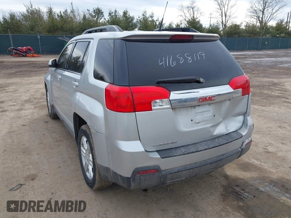 2011 GMC Terrain SLE-2 with VIN 2CTALSEC8B6309000, listed as a IAAI auction lot 41688119 with 147,620 mi miles. Bid and sale history available at carsss.com. Image 3.