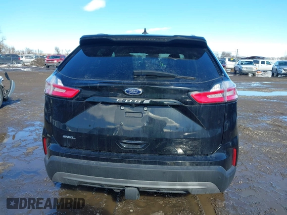 2021 Ford Edge SEL with VIN 2FMPK4J96MBA56084, listed as a IAAI auction lot 41637629 with 31,915 mi miles. Bid and sale history available at carsss.com. Image 16.
