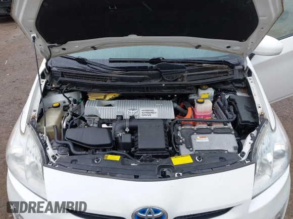 2010 Toyota Prius II with VIN JTDKN3DUXA5025517, listed as a IAAI auction lot 42201037 with 69,872 mi miles and . Bid and sale history available at carsss.com. Image 10.