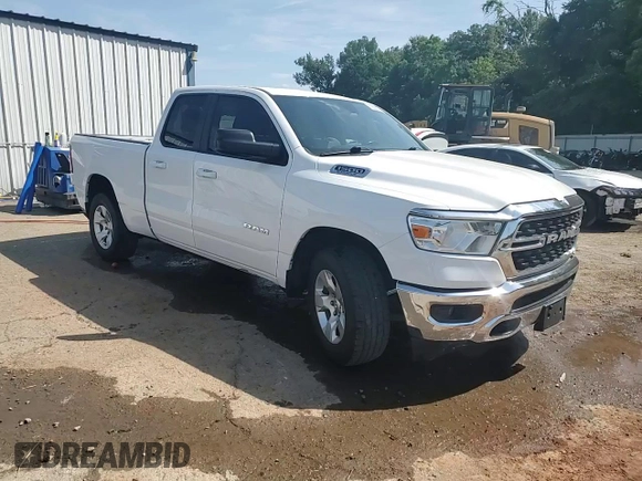 2022 Ram 1500 Big Horn with VIN 1C6RREBG1NN273017, listed as a Copart auction lot 61803835 with 77,450 mi miles and Salvage title. Bid and sale history available at DreamBid. Image 14.