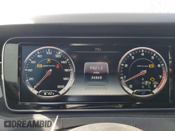 2015 Mercedes-Benz S 63 AMG z VIN WDDXJ7JB8FA006318, wystawiony jako Copart lot #47243145 z przebiegiem 54 848 mil mil oraz Szkoda całkowita • Salvage title. Historia ofert i sprzedaży dostępna na DreamBid. Obrazek 9.