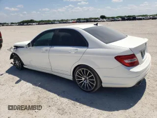 2014 Mercedes-Benz C 350 Sport with VIN WDDGF5HB3EA927761, listed as a Copart auction lot 71959814 with Not Provided miles and Salvage Title. Bid and sale history available at DreamBid. Image 2.