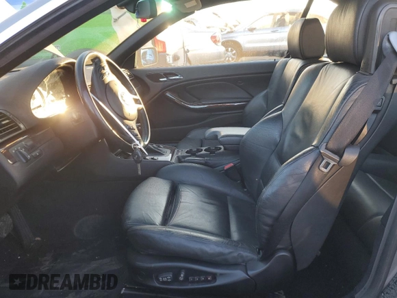 2004 BMW 3 Series 325Ci with VIN WBABW33444PL25543, listed as a Copart auction lot 83811414 with 106,309 mi miles and Salvage Title. Bid and sale history available at carsss.com. Image 7.