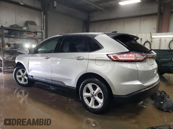 2015 Ford Edge SE with VIN 2FMTK4G80FBC19571, listed as a Copart auction lot 50787015 with 104,643 mi miles and Salvage title. Bid and sale history available at DreamBid. Image 2.