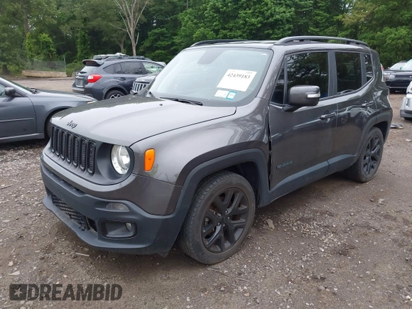 2018 Jeep Renegade Altitude с VIN ZACCJABB6JPH23913, выставлен на аукционе IAAI как лот 42439183 с пробегом 58 017 миль миль и . История ставок и продаж доступна на DreamBid. Изображение 2.