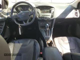 2015 Ford Focus Titanium with VIN 1FADP3J23FL300126, listed as a Copart auction lot 54434165 with 176,526 mi miles and Salvage title. Bid and sale history available at DreamBid. Image 8.