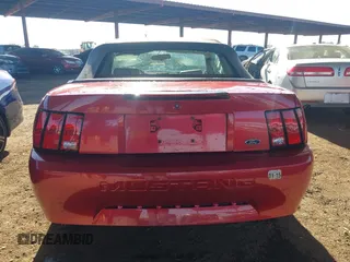 2000 Ford Mustang with VIN 1FAFP4445YF270477, listed as a IAAI auction lot 41205072 with 130,041 mi miles. Bid and sale history available at carsss.com. Image 16.