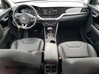 2020 Kia Niro EX Premium with VIN KNDCE3LC1L5433825, listed as a Copart auction lot 46509655 with 54,801 mi miles and Salvage Title. Bid and sale history available at carsss.com. Image 8.
