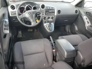 2004 Pontiac Vibe z VIN 5Y2SM648X4Z439496, wystawiony jako Copart lot #75212314 z przebiegiem 159 906 mil mil oraz Czysty tytuł • Clean title. Historia ofert i sprzedaży dostępna na DreamBid. Obrazek 8.