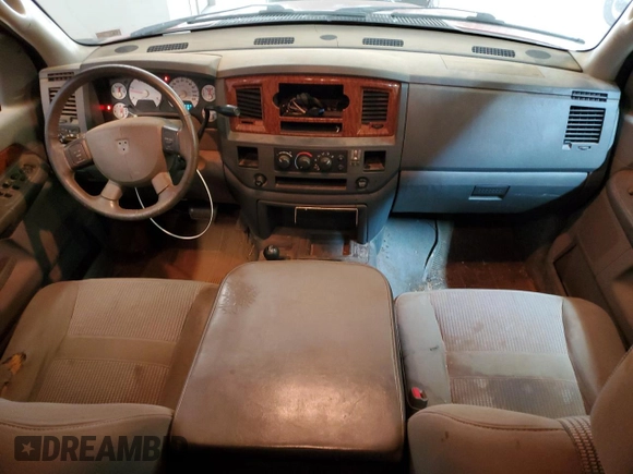 2006 Dodge Ram 2500 SLT with VIN 1D7KS28CX6J138201, listed as a Copart auction lot 59396724 with 280,843 mi miles and Salvage Title. Bid and sale history available at carsss.com. Image 8.