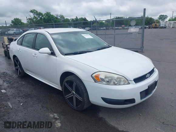 2014 Chevrolet Impala Police Police z VIN 2G1WD5E37E1129114, wystawiony jako IAAI lot #42275018 z przebiegiem 109 297 mil mil oraz . Historia ofert i sprzedaży dostępna na DreamBid. Obrazek 1.