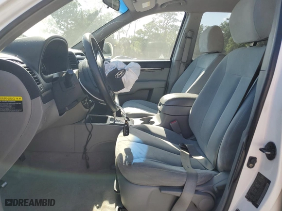 2008 Hyundai Santa Fe GLS with VIN 5NMSG73D18H140274, listed as a Copart auction lot 52156745 with 192,025 mi miles and Salvage Title. Bid and sale history available at carsss.com. Image 7.