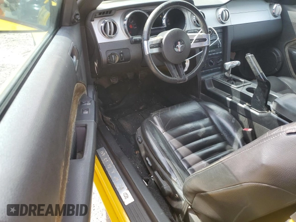 2005 Ford Mustang GT Deluxe with VIN 1ZVHT85H355249973, listed as a Copart auction lot 49499155 with 129,915 mi miles and Salvage Title. Bid and sale history available at DreamBid. Image 8.