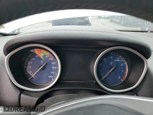 2017 Maserati Ghibli S с VIN ZAM57RSAXH1220971, выставлен на аукционе Copart как лот 45923875 с пробегом Не указан миль и Чистый • Clean title. История ставок и продаж доступна на DreamBid. Изображение 9.