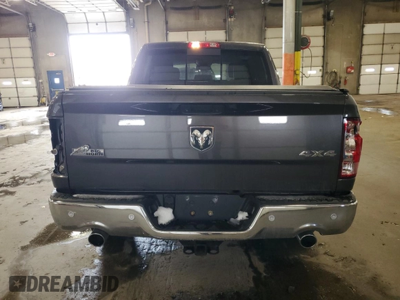 2018 Ram 1500 Big Horn with VIN 3C6RR7LTXJG198280, listed as a Copart auction lot 47587635 with 80,998 mi miles and Salvage Title. Bid and sale history available at carsss.com. Image 6.
