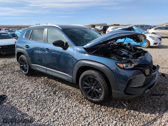 2024 Mazda CX-50 2.5 S Premium Package with VIN 7MMVABDM1RN241562, listed as a Copart auction lot 48603065 with 5,511 mi miles and Salvage Title. Bid and sale history available at carsss.com. Image 4.