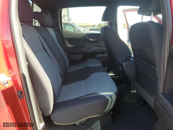 2021 Toyota Tacoma 2WD SR5 with VIN 3TMAZ5CN0MM140454, listed as a Copart auction lot 45907685 with 56,898 mi miles and Salvage Title. Bid and sale history available at carsss.com. Image 10.