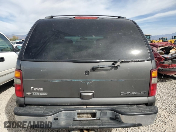 2002 Chevrolet Tahoe LT with VIN 1GNEK13Z62J247298, listed as a Copart auction lot 71092694 with 147,149 mi miles and Salvage Title. Bid and sale history available at carsss.com. Image 6.