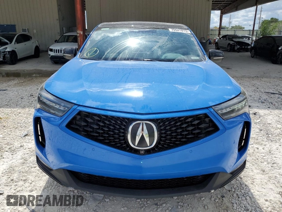 2022 Acura RDX w/A-Spec Advance Package with VIN 5J8TC2H84NY000040, listed as a Copart auction lot 70941413 with 24,066 mi miles and Salvage Title. Bid and sale history available at carsss.com. Image 5.