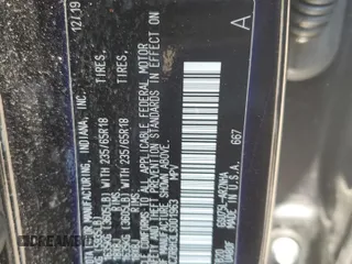 2020 Toyota Highlander L with VIN 5TDCZRBH3LS001963, listed as a Copart auction lot 64033055 with 44,918 mi miles and Salvage title. Bid and sale history available at DreamBid. Image 13.