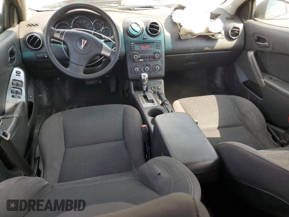 2006 Pontiac G6 GT with VIN 1G2ZH558464230447, listed as a Copart auction lot 62491755 with 157,596 mi miles and Salvage title. Bid and sale history available at DreamBid. Image 8.