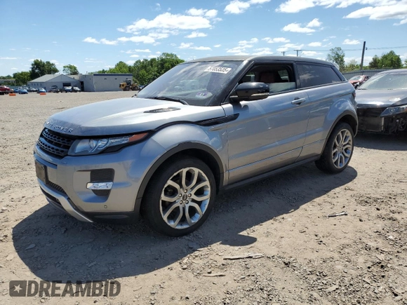 2012 Land Rover Range Rover Evoque Dynamic Premium с VIN SALVT1BG0CH623615, выставлен на аукционе Copart как лот 57053535 с пробегом 101 783 миль миль и Чистый • Clean title. История ставок и продаж доступна на DreamBid. Изображение 1.