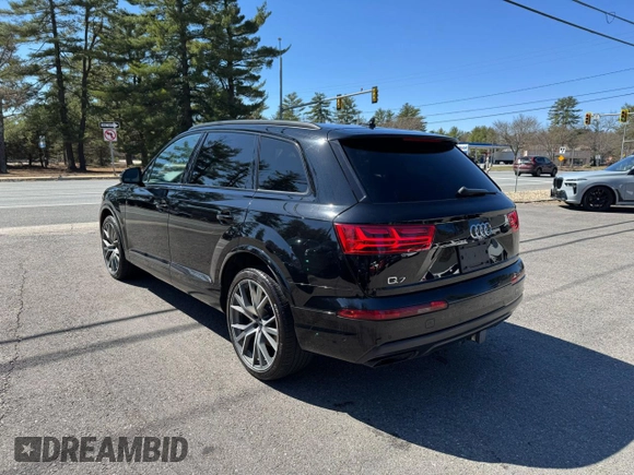 2019 Audi Q7 Prestige with VIN WA1VAAF72KD007695, listed as a Copart auction lot 52756465 with 142,760 mi miles and Clean Title. Bid and sale history available at carsss.com. Image 3.