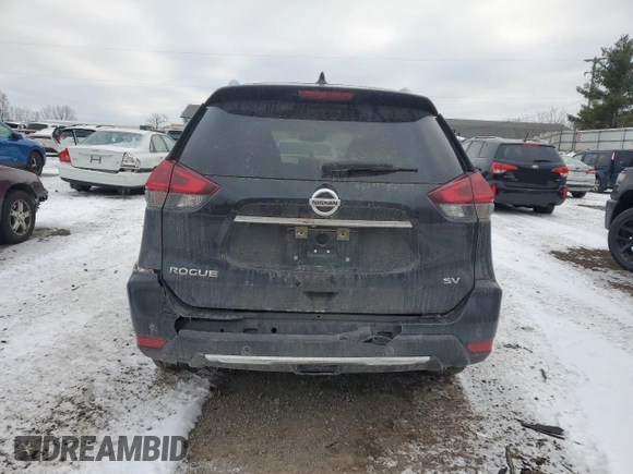 2020 Nissan Rogue SV with VIN KNMAT2MT5LP513655, listed as a Copart auction lot 44267805 with 149,655 mi miles and Non Repairable. Bid and sale history available at carsss.com. Image 6.
