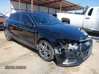 2019 Audi A3 Premium z VIN WAUAUGFF3K1009864, wystawiony jako IAAI lot #41866299 z przebiegiem 56 008 mil mil oraz . Historia ofert i sprzedaży dostępna na DreamBid. Obrazek 1.