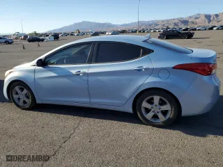 2011 Hyundai Elantra Ltd with VIN KMHDH4AE9BU116509, listed as a Copart auction lot 41697755 with 154,145 mi miles and Salvage Title. Bid and sale history available at carsss.com. Image 2.