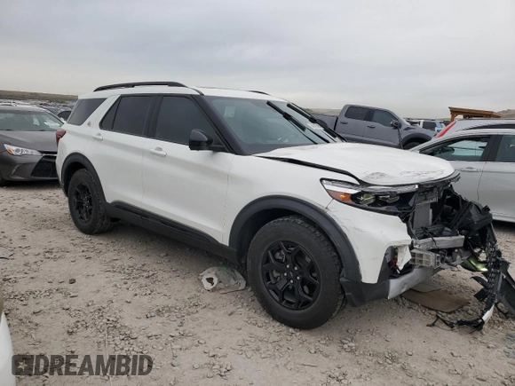 2023 Ford Explorer Timberline z VIN 1FMSK8JH3PGB26372, wystawiony jako Copart lot #54015895 z przebiegiem 29 414 mil mil oraz Szkoda całkowita • Salvage title. Historia ofert i sprzedaży dostępna na DreamBid. Obrazek 4.