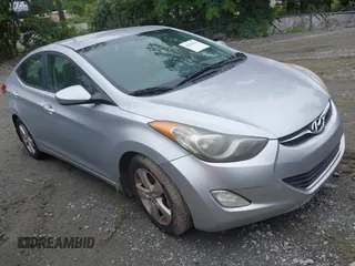 2013 Hyundai Elantra GLS with VIN 5NPDH4AEXDH327865, listed as a IAAI auction lot 42355510 with 393,961 mi miles and . Bid and sale history available at DreamBid. Image 1.