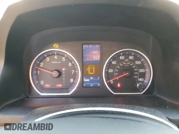 2011 Honda CR-V LX with VIN 5J6RE4H38BL034777, listed as a Copart auction lot 48660845 with 119,891 mi miles and Salvage Title. Bid and sale history available at DreamBid. Image 9.