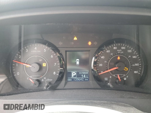 2015 Toyota Sienna LE with VIN 5TDJK3DC7FS121635, listed as a Copart auction lot 55999945 with 139,642 mi miles and Salvage title. Bid and sale history available at DreamBid. Image 9.