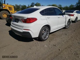2016 BMW X4 xDrive28i with VIN 5UXXW3C53G0R21093, listed as a Copart auction lot 61000842 with 79,262 mi miles. Bid and sale history available at carsss.com. Image 4.