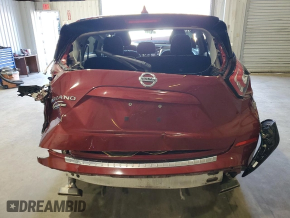 2018 Nissan Murano S with VIN 5N1AZ2MG2JN146476, listed as a Copart auction lot 48248175 with 100,182 mi miles and Salvage Title. Bid and sale history available at DreamBid. Image 6.