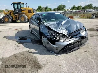 2021 Toyota Corolla LE with VIN 5YFEPMAE8MP236376, listed as a Copart auction lot 51370705 with 43,029 mi miles and Salvage Title. Bid and sale history available at carsss.com. Image 10.