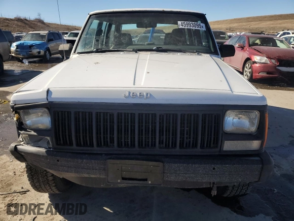 1994 Jeep Cherokee SE with VIN 1J4FJ28S3RL132670, listed as a Copart auction lot 45993095 with 189,260 mi miles and Salvage Title. Bid and sale history available at carsss.com. Image 5.