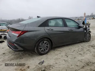 2024 Hyundai Elantra SEL with VIN KMHLM4DG9RU754435, listed as a Copart auction lot 86189314 with 5,941 mi miles and Salvage Title. Bid and sale history available at carsss.com. Image 3.