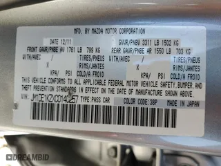 2012 Mazda Mazda2 Sport with VIN JM1DE1KZXC0140257, listed as a Copart auction lot 70361264 with 55,266 mi miles and Salvage Title. Bid and sale history available at carsss.com. Image 13.