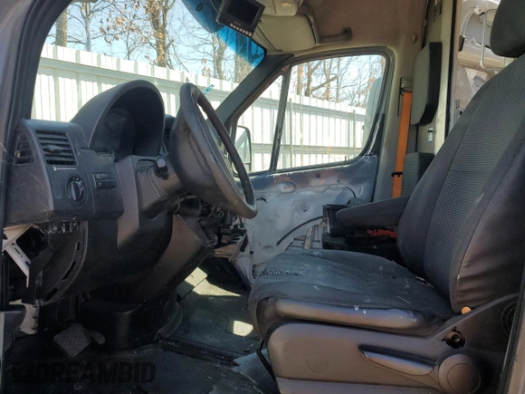 2011 Mercedes-Benz Sprinter with VIN WD3PE8CB3B5596913, listed as a Copart auction lot 49650825 with Not Provided miles and Salvage Title. Bid and sale history available at carsss.com. Image 7.